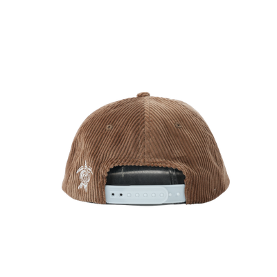 Salty costal brown corduroy hat