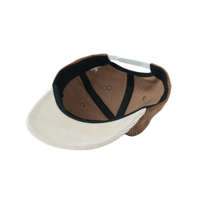 Salty costal brown corduroy hat