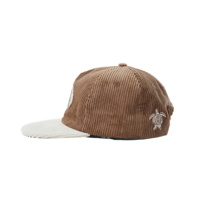 Salty costal brown corduroy hat